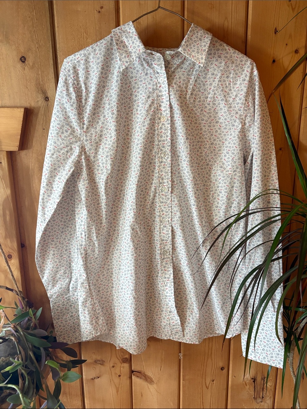 Bagutta Women’s White Button-Down Shirt with Micro Floral Print